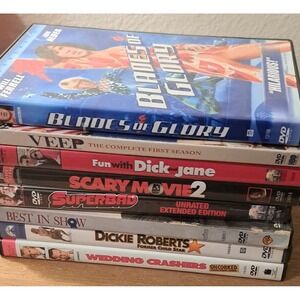 Comedy DVD Lot Superbad Wedding Crashers Best in Show Scary Movie 2 + More